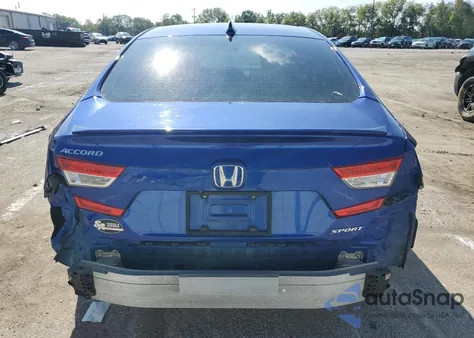2019 Honda Accord Sport из США, поврежденный, VIN 1HGCV1F32KA006502